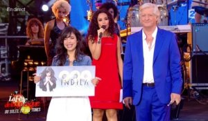 Indila reçoit un triple disque de platine - La fête de la musique 2014
