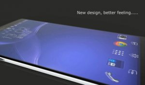 Concept de Sony Xperia Z3 avec écran QHD