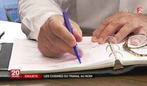 Dans les cuisines du travail au noir