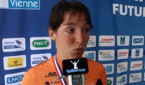 Chpt France - Futuroscope - Aude Biannic 3e du contre-la-montre individuel