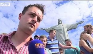 Football / Les supporters français au Corcovado - 04/07