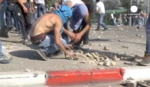 A Chouafat, les pierres n'avaient pas volé depuis la Deuxième Intifada