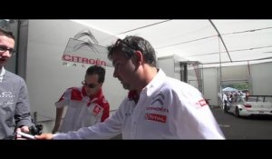WTCC Lessons - Visitez le garage Citroën Racing avec Daniel Elena !