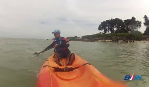 Leçon 3 : changer de direction avec un kayak en mer