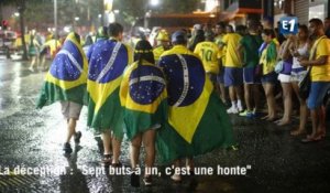 La déception au Brésil : "Le Brésil a tellement investi, ça n'a servi à rien"