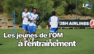 Le visage des jeunes à l'entrainement