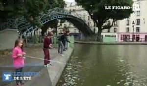 Pêcher un poisson à Paris : un jeu d'enfants ?