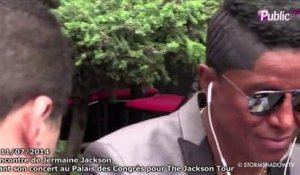 Exclu Vidéo : Jermaine Jackson est à Paris... Et avec ses fans, il prend tout son temps !