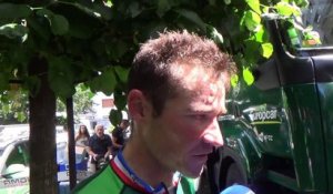 A Besançon, Thomas Voeckler parle de la 1ère journéd de repos du Tour 2014