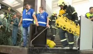 Moscou : Au moins 20 morts dans le déraillement d'un métro
