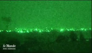 Images nocturnes de l'offensive israélienne à Gaza