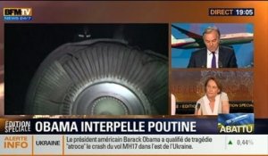 BFM Story: Edition spéciale: Crash du vol MH17: Quelles pourraient être les conséquences d'une implication des séparatistes russes ? - 18/07