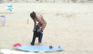 Exclu : Miss France fait du surf au Swatch Girls Pro France et se blesse …
