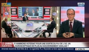 Hervé Juvin et Benaouda Abdeddaïm, dans Le Grand Journal – 21/07 3/7