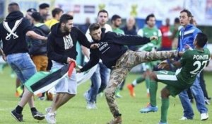 Le match amical Lille-Maccabi Haïfa interrompu par des manifestants propalestiniens