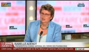 Isabelle Adenot, présidente du Conseil national de l'Ordre des pharmaciens, dans Le Grand Journal - 28/07 2/7