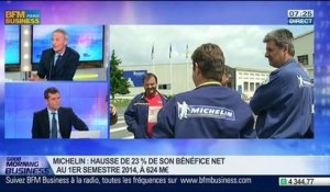 Michelin: hausse de 23% de son bénéfice net au 1er semestre 2014, Jean Dominique Senard dans GMB – 29/07