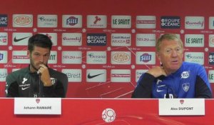 Brest / Clermont : Alex Dupont et Johann Ramaré en conférence de presse d'avant-match  /J01