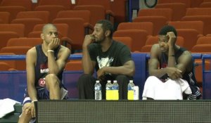 Basket : l'équipe de France débute son stage à Pau