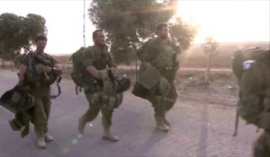 Les soldats israéliens quittent la bande de Gaza