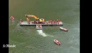 Chine : constrution d'un pont artificiel pour éviter une inondation géante