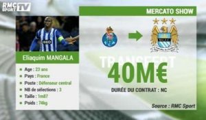 Mercato Show / La fiche transfert d'Eliaquim Mangala à Man City