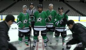Trickshots de malade en Hockey sur glace avec les Stars de Dallas!