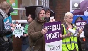 Santé : grève rarissime dans le service public en Grande-Bretagne