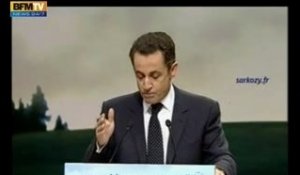 N.Sarkozy : " l'union de la nation "