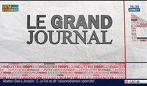 Sabine Le Bayon, Fabrice Montagné et Patrick Artus, dans Le Grand Journal - 12/08 3/7