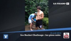 Ice Bucket Challenge : les pires ratés