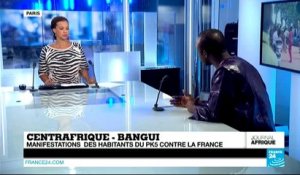 LE JOURNAL DE L'AFRIQUE - Centrafrique : manifestations contre la France au PK5