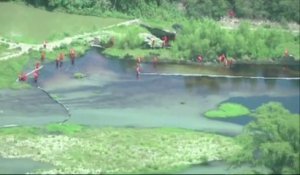Vaste fuite de pétrole dans une rivière du nord du Mexique