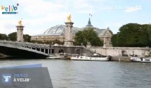 Paris à Vélib' : une traversée en bord de Seine
