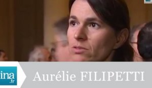 Aurélie Filipetti "Il faut qu'on arrête les conneries" - Archive INA