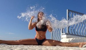 Bianca Bree Van Damme Ice Bucket Challenge