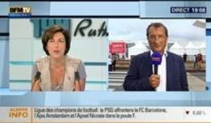 François Lamy: L'invité de Ruth Elkrief - 28/08