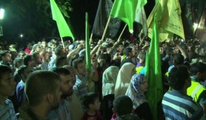 A Gaza, première apparition publique de dirigeants du Hamas