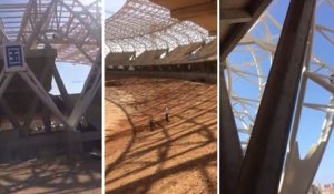 Etat des travaux du nouveau stade d'Oran