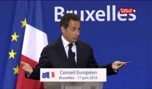 « Oui », « Non »… Quand Sarkozy se lâche au Conseil européen