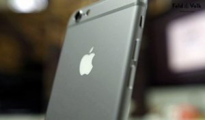 Un iPhone 6 avec un logo lumineux par Feld&Volk
