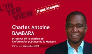 Charles Antoine Bambara : "Si les FDLR ne sont pas désarmés dans six mois, la force militaire sera utilisée"