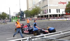 F1 : Max Verstappen percute les rails de sécurité à cause de son bizutage !