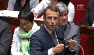 "Ma responsabilité est de débloquer l'économie française..."