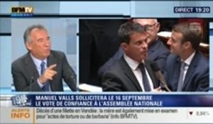 François Bayrou: L'invité de Ruth Elkrief - 10/09