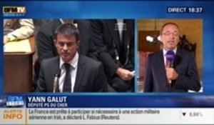 BFM Story: Vote de confiance: Manuel Valls refuse la voix de Thomas Thévenoud et souhaite sa démission - 10/09