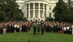 Commémorations du 11-Septembre : minute de silence à la Maison Blanche