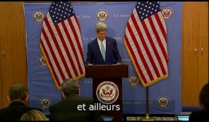 John Kerry au Caire pour monter une coalition contre l’État islamique