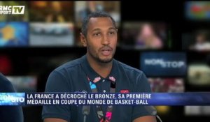 Basket / Les médaillés de bronze français sur BFM TV - 15/09