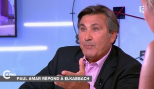 Paul Amar clashe Jean-Pierre Elkabbach - C à vous - 15/09/2014